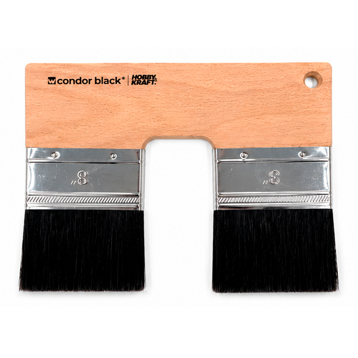 BROCHA DOBLE CONDOR BLACK HYK 70MM
