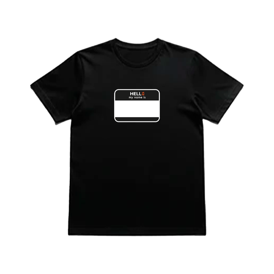 POLERA HELLO MY NAME IS