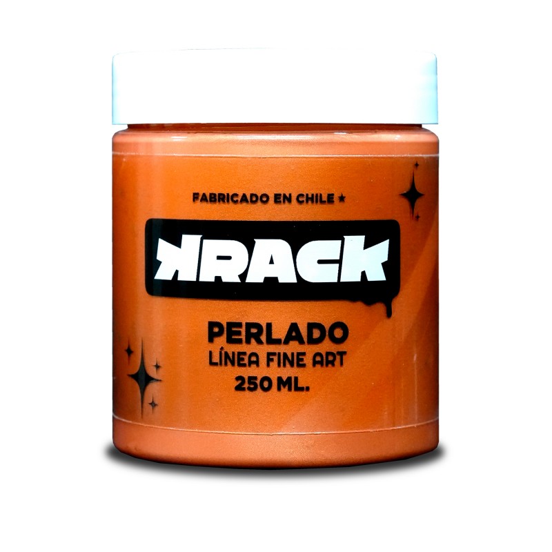 ACRILICO KRACK PERLADO 250ML - PERLADO COBRE